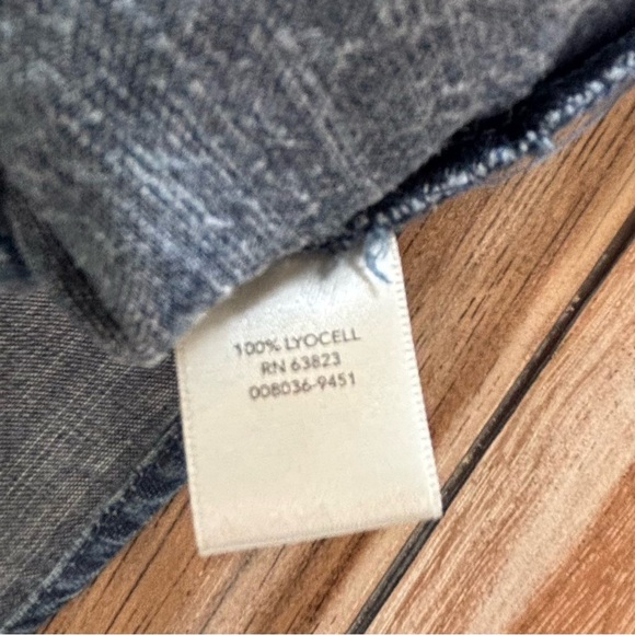 Christopher & Banks Women's Chambray Tunic Lyocell XL - Picture 7 of 10